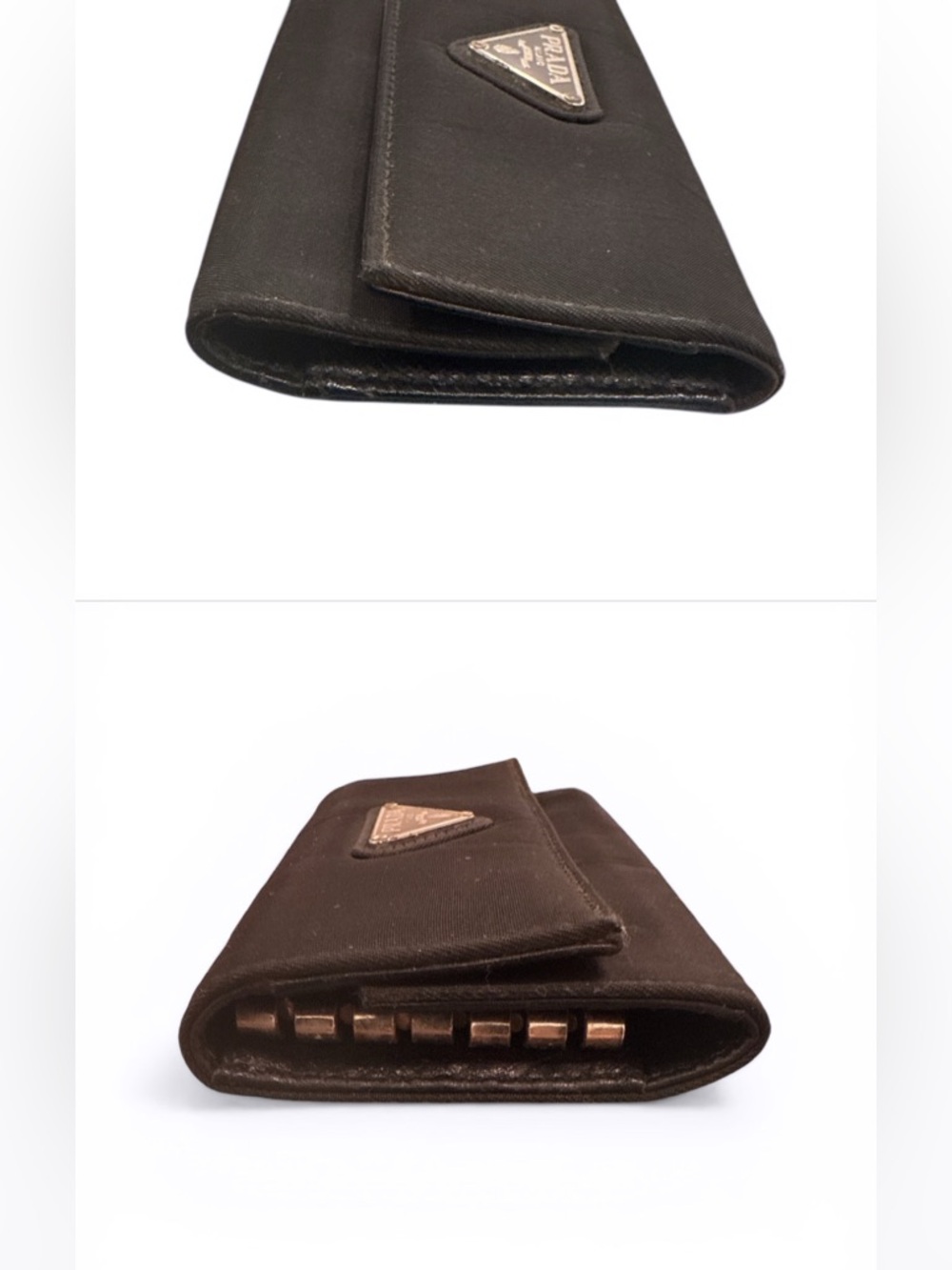 PRADA Vintage Black Tessuto Nylon 6-Key Holder Wallet - Made in Italy - Picture 8 of 8